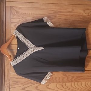 5 for $20/NWOT Lace Trimmed Blouse